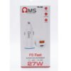 Samsung 45W PD Adapter USB C to USB C Cable 12345 OMS PD Fast Car Charger OM220