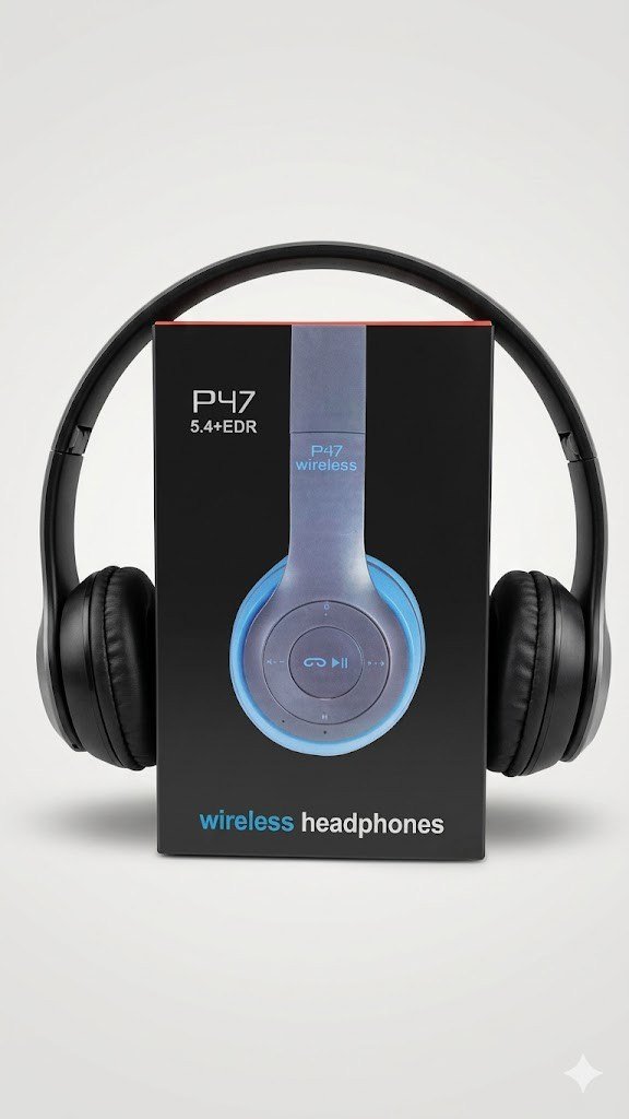 p47 wireless headphones 6 P47 Wireless Headphones